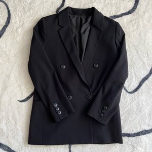 Uniqlo GU Black Blazer